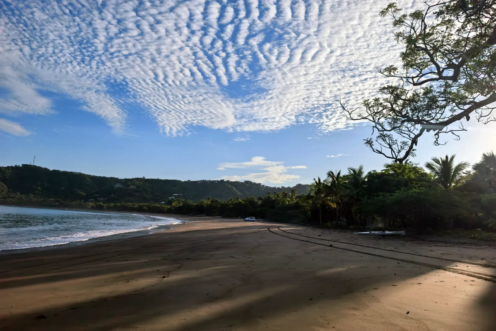 Morning sky over the water before a MarSea tour